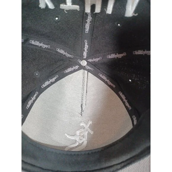 KTHLA KTH-LA Kill The Hype • Sacred Sox og Black Gray Upside Down Graphic NWOT